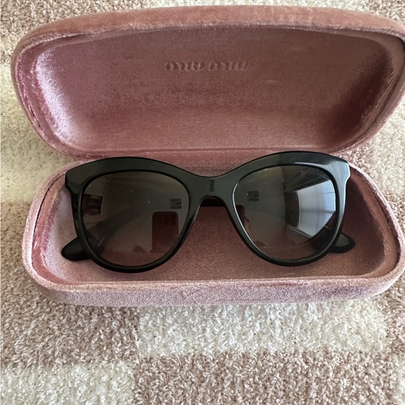 Miu miu black rhinestone sunglasses - Picture 3 of 8
